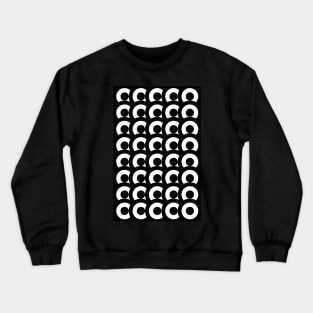 Mod Montage (Black) Crewneck Sweatshirt